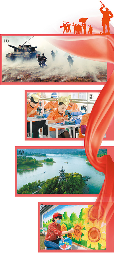 “強(qiáng)起來”體現(xiàn)在方方面面