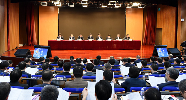 中國電信集團(tuán)召開黨風(fēng)廉政建設(shè)和反腐敗暨紀(jì)檢監(jiān)察工作會議(中央紀(jì)委監(jiān)察部網(wǎng)站 郭興 攝)